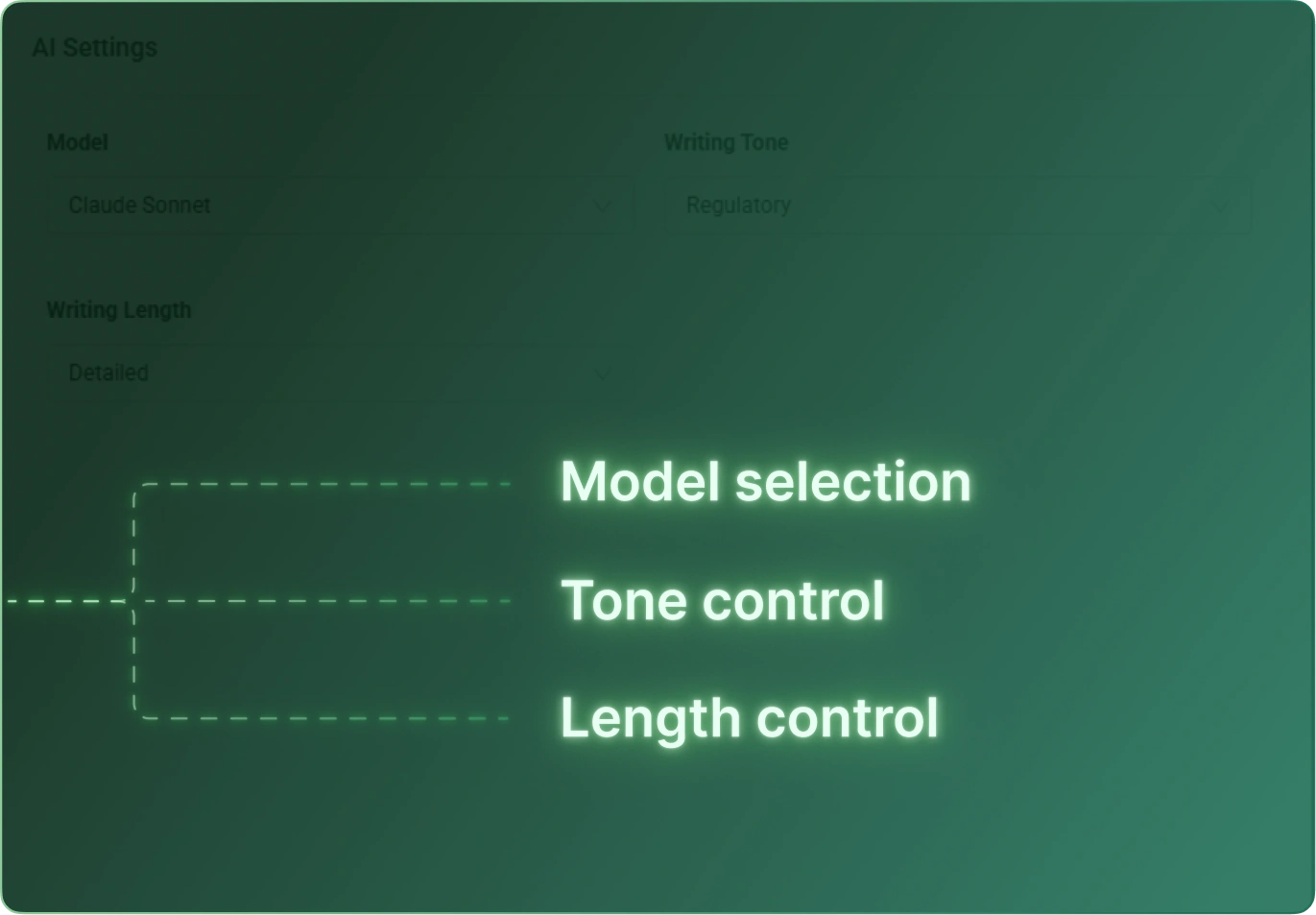 Intelligent Section Authoring