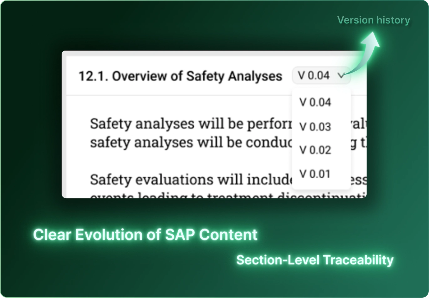 Traceability & Version Control